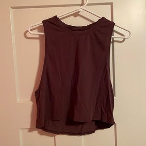 Lululemon Sculpt Cropped Tank Top